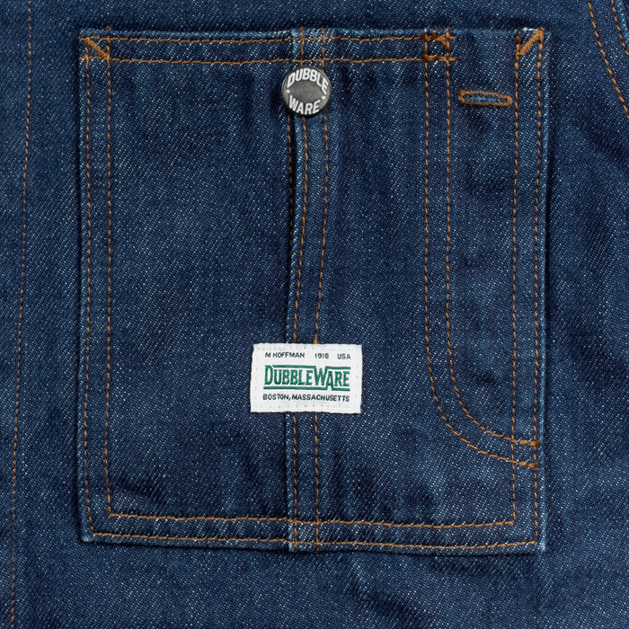 Dubbleware Zip Rider Chore Jacket - Rinse Wash
