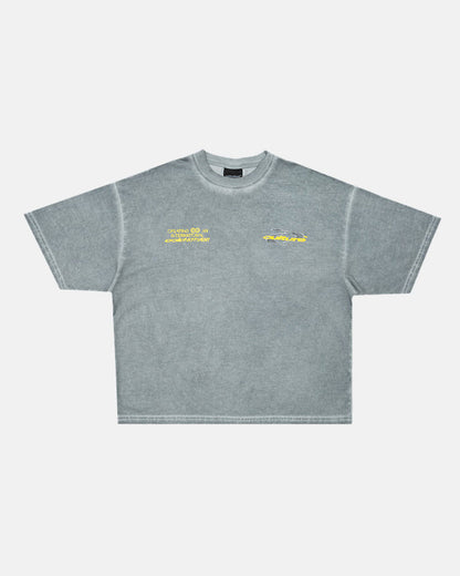 DYNAMIC TEE DYED MID BLUE - COLD CULTURE