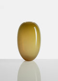 ELLIPSE VASE 01 GLASS OLIVE