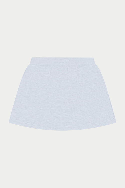 EMBLEM JERSEY SKORT - GREY MARL