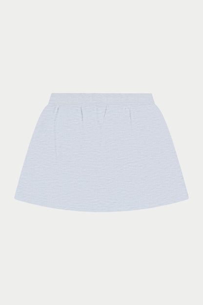 EMBLEM JERSEY SKORT - GREY MARL