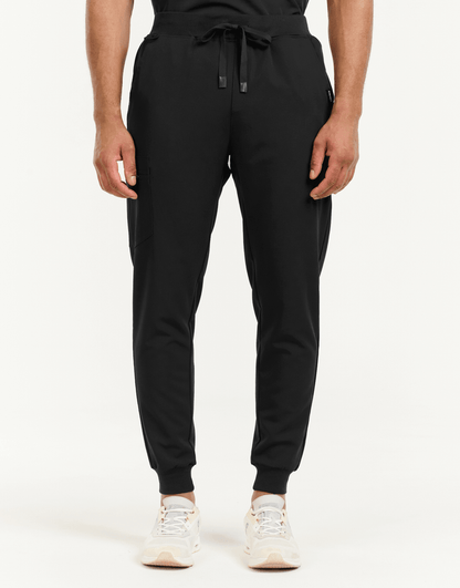 Essential Jogger Scrub Pants - Black