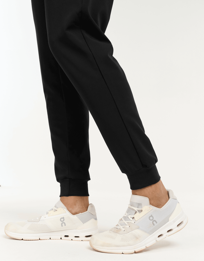 Essential Jogger Scrub Pants - Black