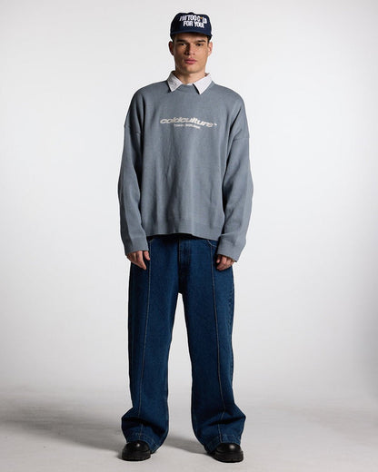 ESSENTIAL KNIT HEAVY GREY - COLD CULTURE #man