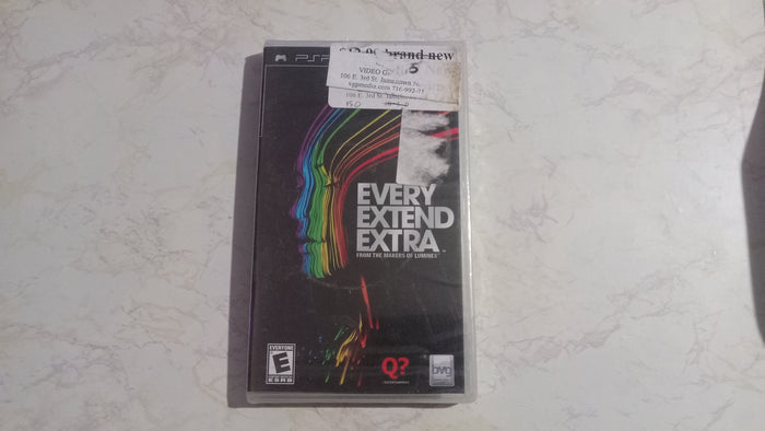 Every Extend Extra BRAND NEW PSP Video Game