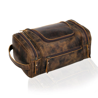 Farm Premium Buffalo Leather Duffle Combo