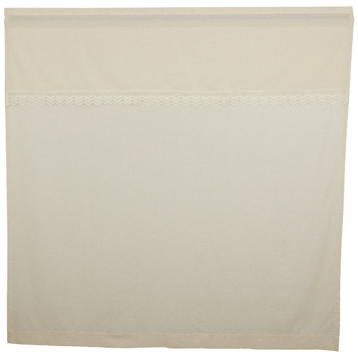 Flax and Lace Shower Curtain-Lange General Store
