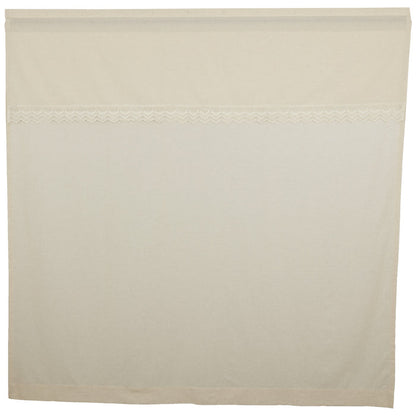 Flax and Lace Shower Curtain-Lange General Store