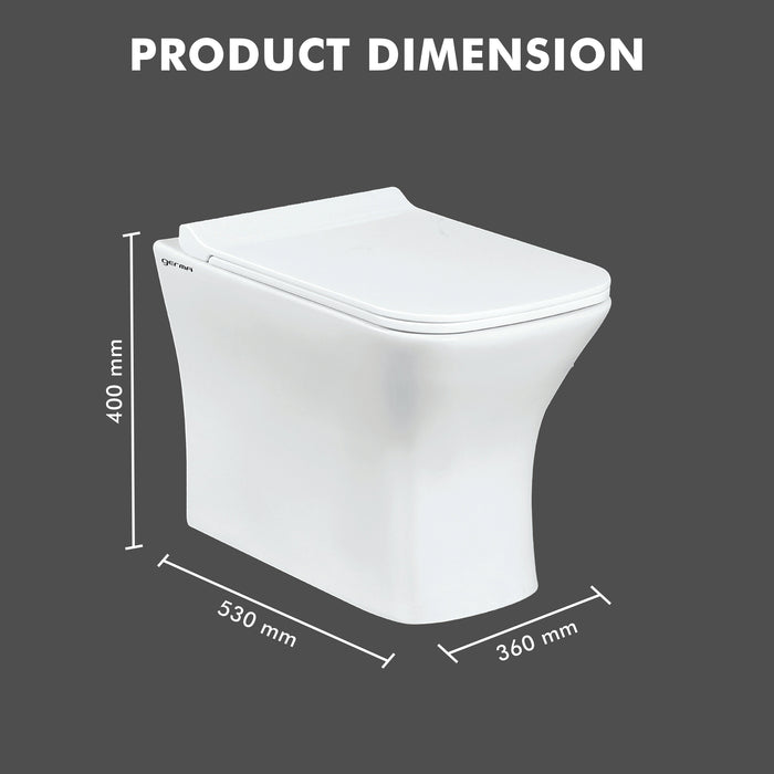Floor Mounted Ceramic One Piece Close - Maccy