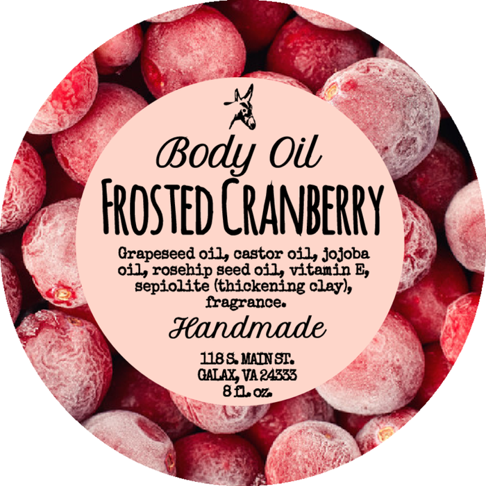 Frosted Cranberry Body Oil