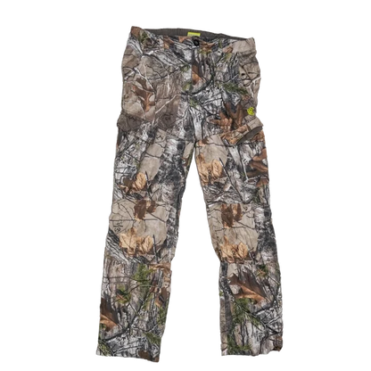 Game Winner Realtree Camo Kids Hunting Trousers - Large - Army & Outdoors - Cargo Trousers