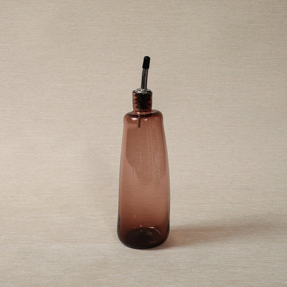 Glass oil cruet