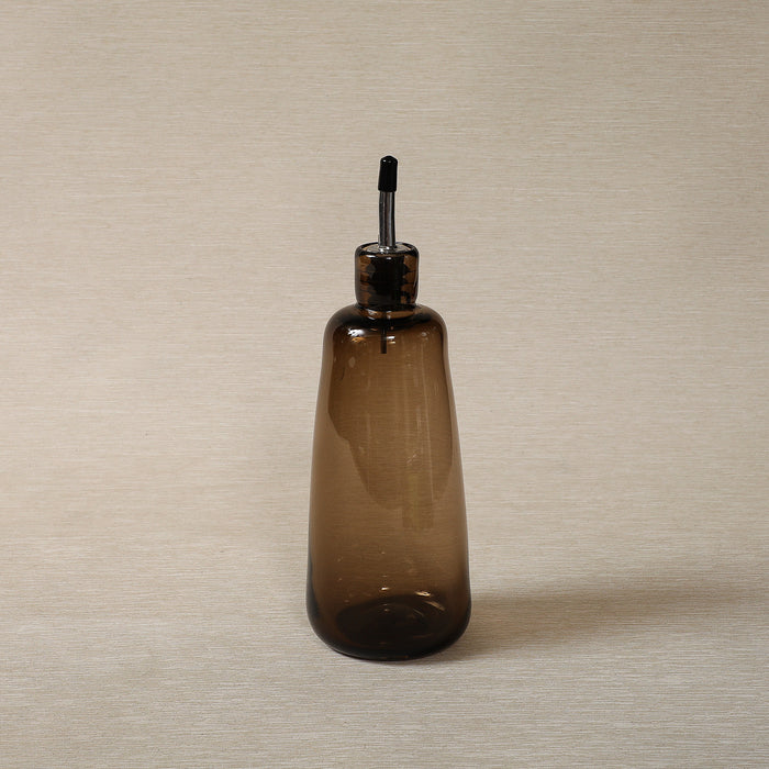 Glass oil cruet