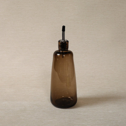 Glass oil cruet