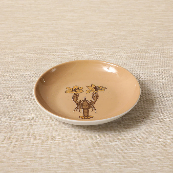 Gold animal motif mini plates