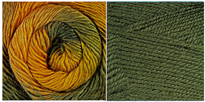 GRASS GREEN + TERRAGON Embossed Natura Gloves KIT