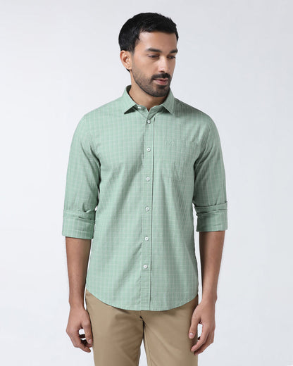 Green Check Shirt - Remon