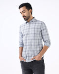 Grey Check Shirt - Farlen