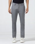 Grey Non Iron Textured Khaki - Poplar