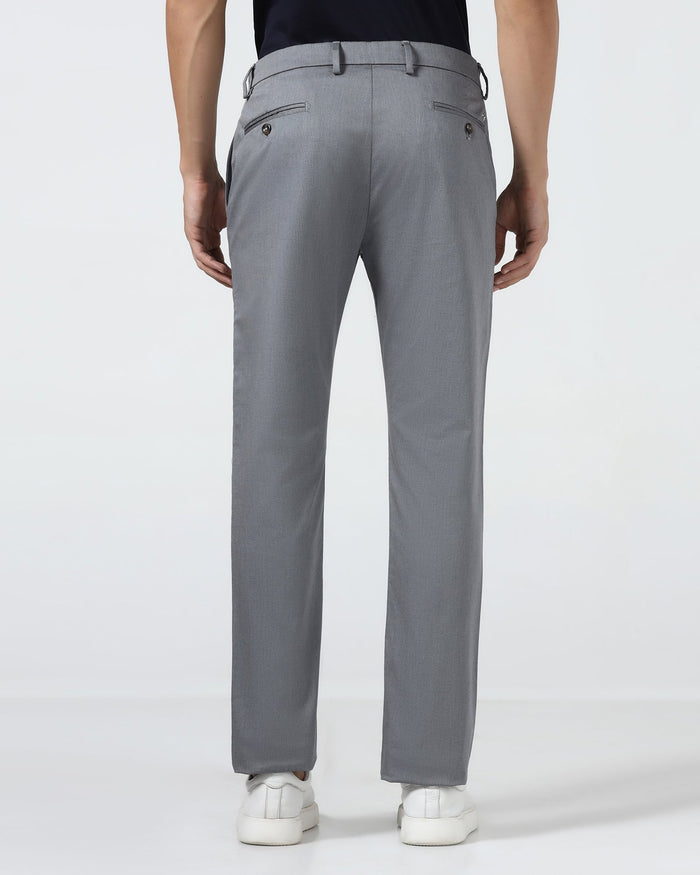 Grey Non Iron Textured Khaki - Poplar