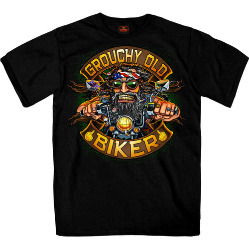 Grouchy Old Biker Shirt: Looking for a shirt that shows you’re a true biker? Look no further than the Grouchy Old Biker Back