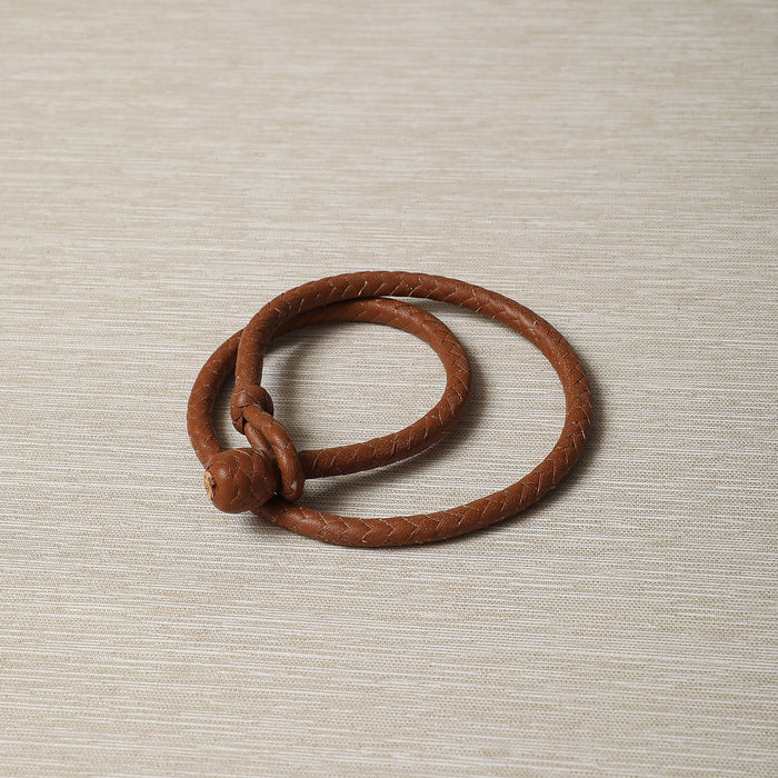 Hand-braided Leather Bracelets