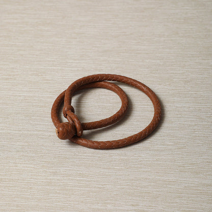 Hand-braided Leather Bracelets