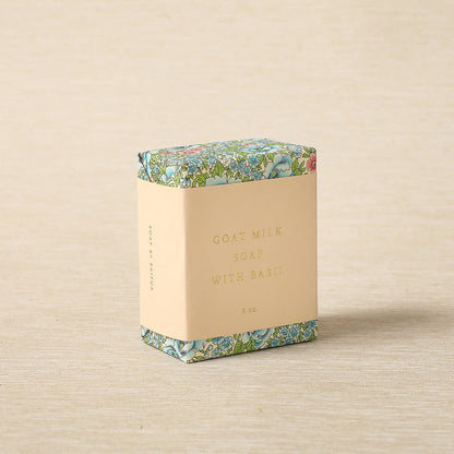 Handmade Goat Milk with Basil Soap