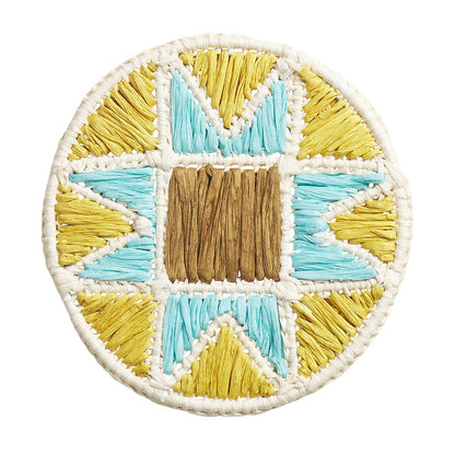 Harriet Coaster - Ochre