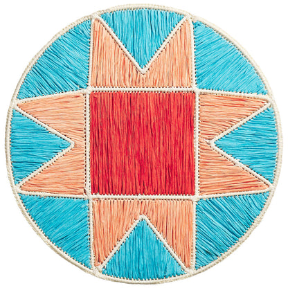 Harriet Placemat - Turquoise