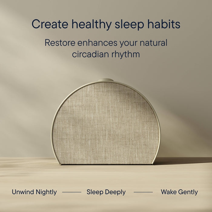 Hatch Restore 3 Sunrise Alarm Clock, Putty