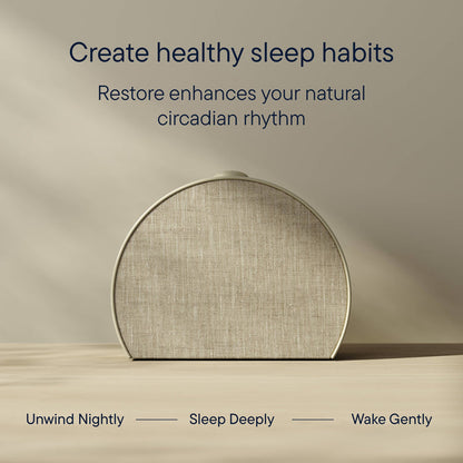 Hatch Restore 3 Sunrise Alarm Clock, Putty