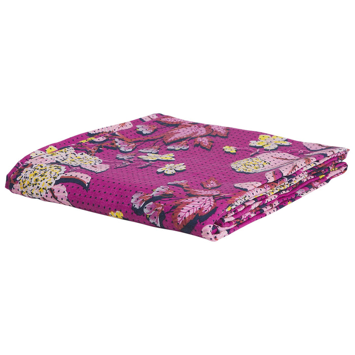 Heidi Linen Sheets - Mulberry Flat Sheet / Queen