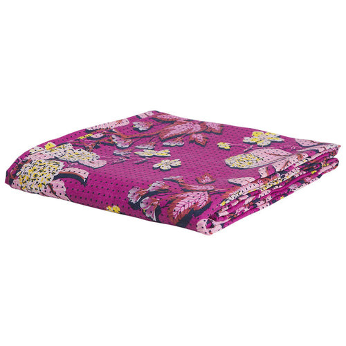 Heidi Linen Sheets - Mulberry Flat Sheet / Queen