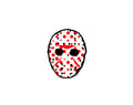 Hockey Mask Face Patten Sticker #36