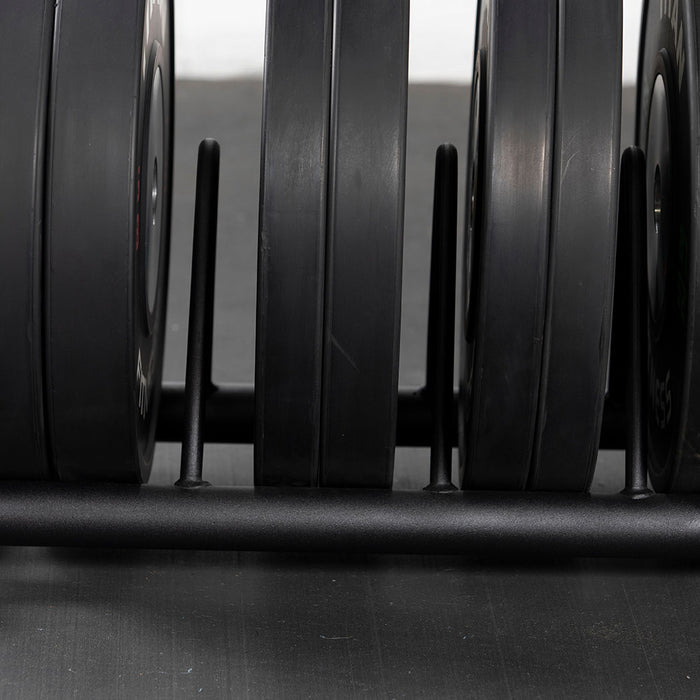 Horizontal Weight Plate Storage With Wheels