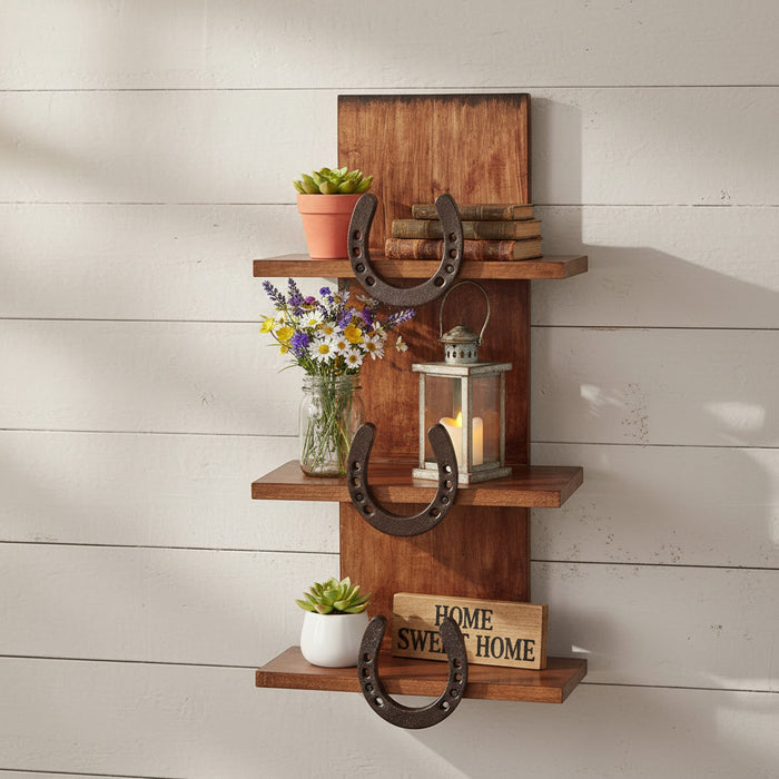 Horse Shoe Shelf-Lange General Store