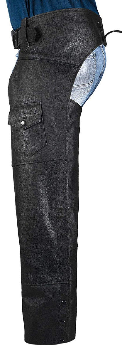 HWK Leather Chaps Pants