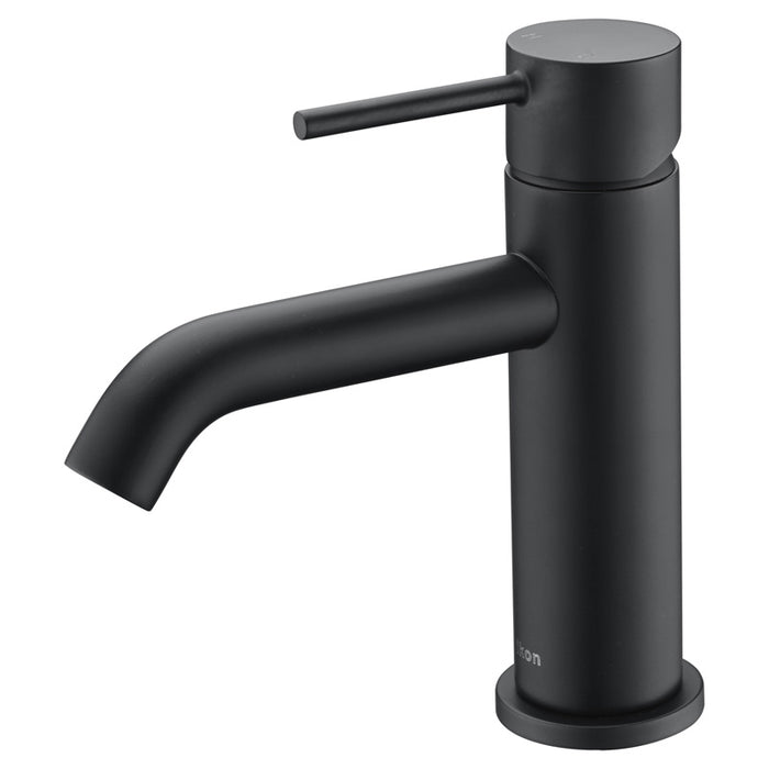 Ikon Hali Black Basin Mixer - Acqua Bathrooms