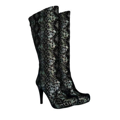 Irish Nights Knee High Stiletto
