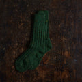 Jacob Adults Tweed Socks - Wool - Spruce
