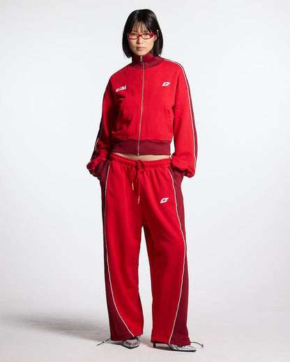 JET LAG PANTS X RED - COLD CULTURE #woman
