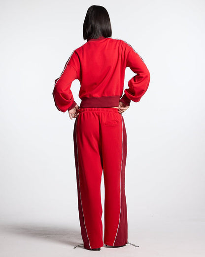 JET LAG PANTS X RED - COLD CULTURE #woman