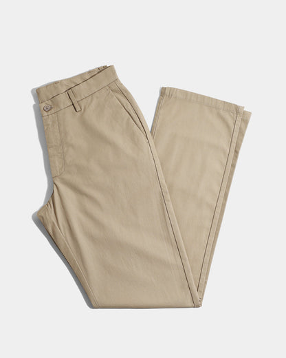 Khaki Textured Khakis - Oak