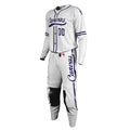 Baseball uniform with 'Canvas' branding on a white background