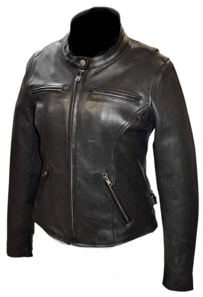 Ladies Gale Perforated Jacket: Description
Eagle Leather Exclusive!
Features:

1