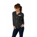 Ladies Harlow Zip-Up Grey: Ladies Harlow Zip-Up Grey