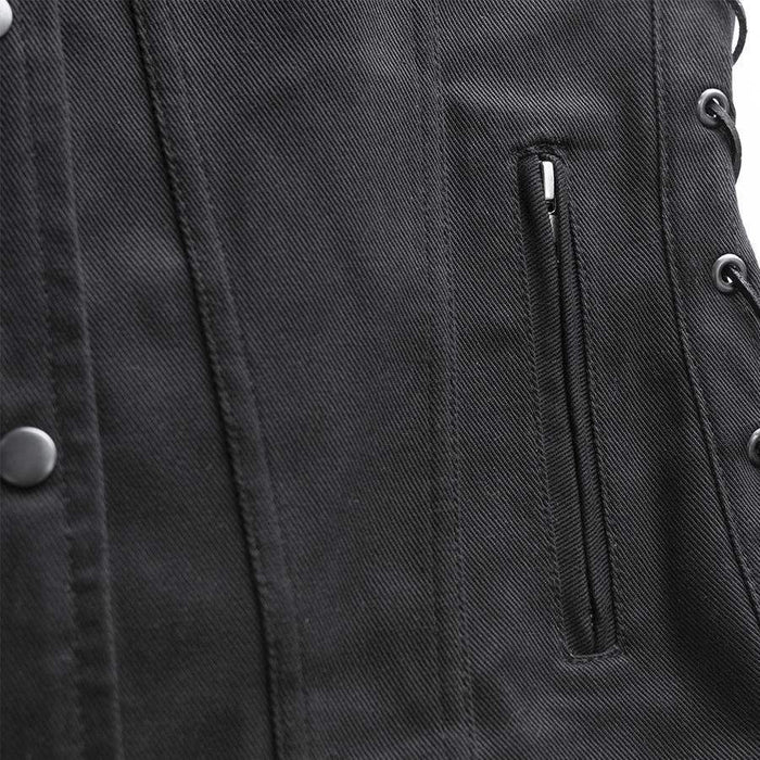 Ladies Tiff Twill Vest: Eagle Leather Women's Tiff Twill Vest