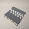 Large Contemporary Towel - Variegated Stripes
