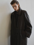 LEATHER COAT